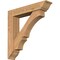 Ekena Millwork Balboa Traditional Smooth Bracket w/ Offset Brace, Western Red Cedar, 7 1/2"W x 38"D x 38"H BKT0806X38X38BOA01SWR - alternate 1